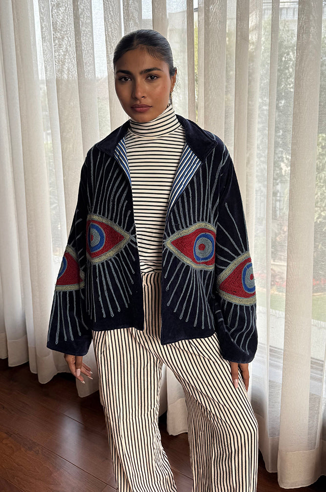 evil eye jacket