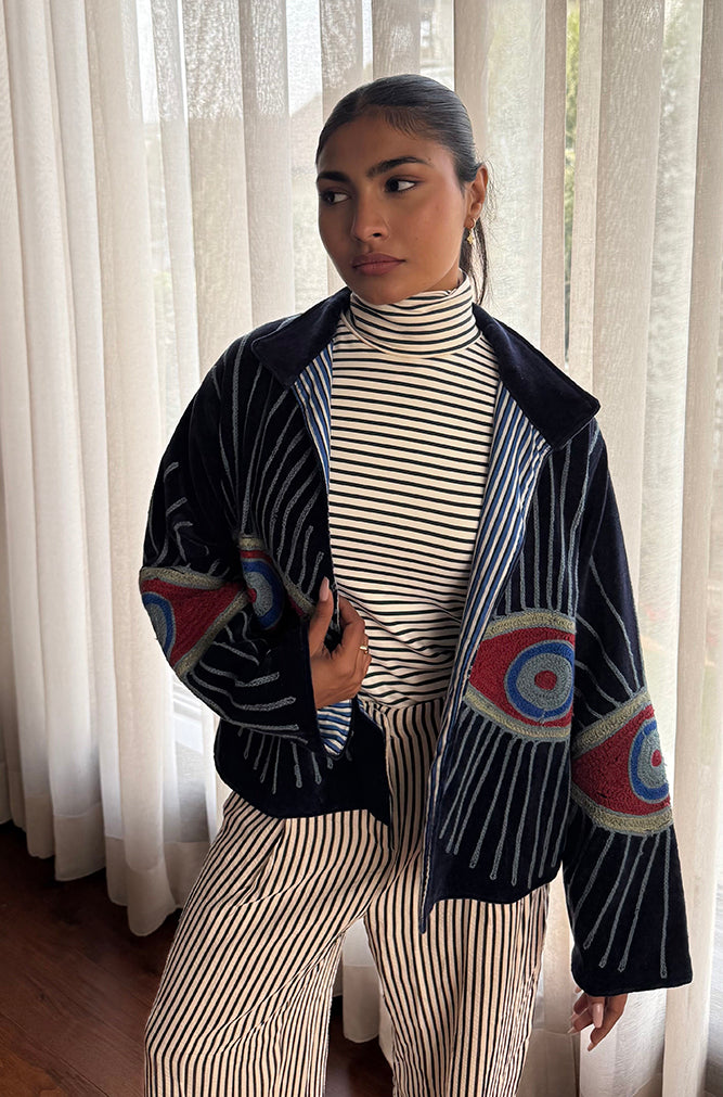 evil eye jacket
