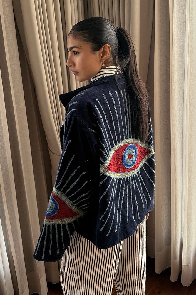 evil eye jacket